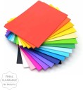 variety A/4 TINTED Color Paper UNRULED 20 X 30 CM 80 gsm Origami Paper  (Set of 1, mix color)