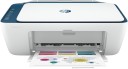 HP DeskJet 2723 Multi-function WiFi Color Inkjet Printer with Voice Activated Printing Google Assistant and Alexa with Copy, Scan, Bluetooth, USB, Simple setup with HP Smart App, Ideal for Home  (White Indigo, Ink Cartridge)