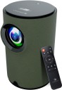 ZEBRONICS PIXAPLAY 22 (3200 lm) Portable with Electronic Focus, Multi Connectivity & Supported Formats, In-built Speaker, Dual Band Connectivity, Cotton Swab Pack , Stunning 720p HD Smart Projector  (Green)