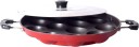 BMS Lifestyle Non-Stick 12-Cavity Appam Patra with lid Paniarakkal with lid Paniarakkal with Lid 0 L capacity 22 cm diameter  (Aluminium, Non-stick)