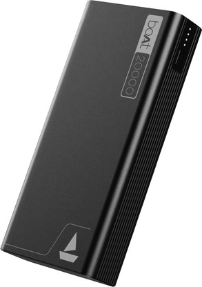 boAt 20000 mAh 22.5 W Power Bank  (Carbon Black, Lithium Polymer, Fast Charging, Quick Charge 3.0, Power Delivery 3.0 for Mobile, Tablet)