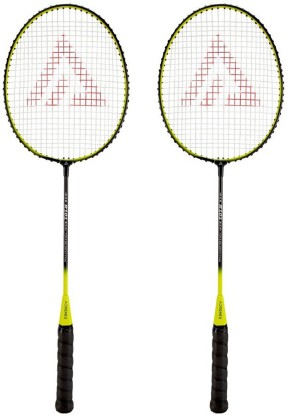 Adrenex by Flipkart R101 Combo Green, Black Strung Badminton Racquet  (Pack of: 2, 98 g)