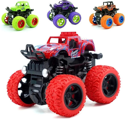 TITIRANGI Mini Monster Truck Push and Go Toy For Kids  (Color as Per Availability)