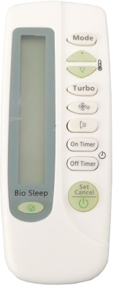 LipiWorld 87 AC Remote Compatible for  AC Samsung Remote Controller  (White)