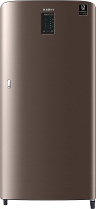 SAMSUNG 198 L Direct Cool Single Door 4 Star Refrigerator  with Digi Touch Cool  (LUXE BROWN, RR21A2C2XDX/HL)