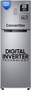 SAMSUNG 256 L Frost Free Double Door 2 Star Convertible Refrigerator  with Digital Inverter  (Refined Inox, RT30C3742S9/HL)