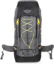 Trekking Bag For Hiking/Camping/Outdoor Sports with Rain Cover Rucksack  - 65 L  (Grey)