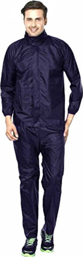 Solid Men Raincoat