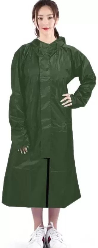 Solid Women Raincoat