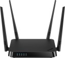 D-Link DIR-825 AC1200 Wi-Fi Gigabit 1200 Mbps Wireless Router  (Black, Dual Band)