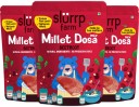 Slurrp Farm Millet Dosa Instant Mix | Supergrains and Beetroot | Natural and Healthy Food, 150g each (Pack of 3) 450 g  (Pack of 3)