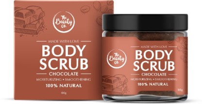 The Beauty Co. Chocolate & Coffee Body Scrub, | 100% Natural | Coffee | Argan | Coconut | Paraben & SLS Free Scrub  (100 g)