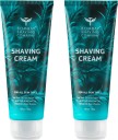 BOMBAY SHAVING COMPANY Shaving Cream with Tea Tree oil , Aloe Vera and Menthol Extracts- 2 x 100 g (Value Pack of 2)  (200 g)
