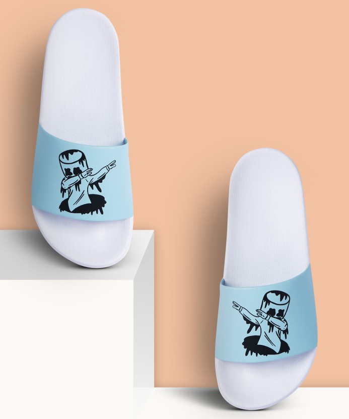 Men Slides  (Blue 8)