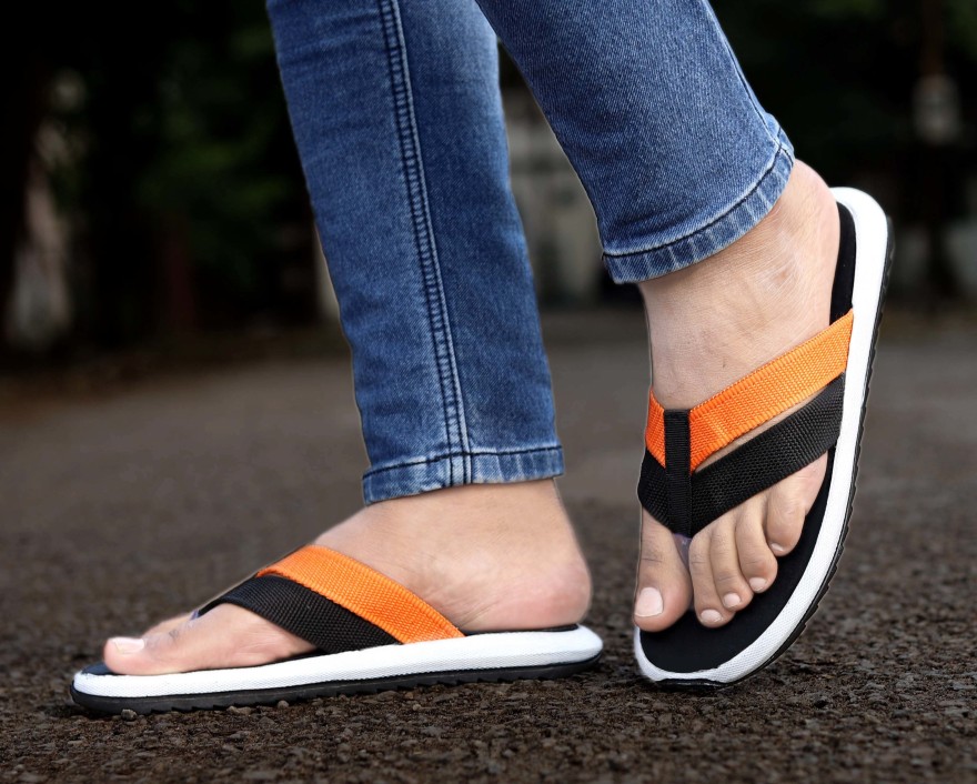 Slides  (Black, Orange 7)