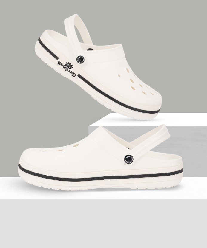 Men White Clogs Sandal