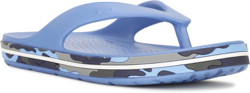 Men Flip Flops  (Blue , 10)