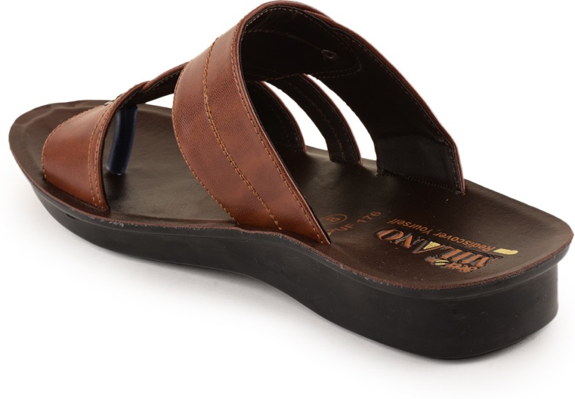 Men Slippers  (Tan 10)