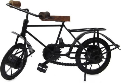 classiconline IDS PLAY CYCLE (VERY SMALL) Decorative Decorative Showpiece  -  5 cm  (Iron, Black)