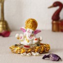 eCraftIndia Decorative Showpiece  -  6.98 cm  (Polyresin, Yellow)