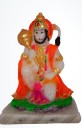 Shine Handicraft Art Decorative Showpiece  -  15.24 cm  (Marble, Multicolor, White, Gold, Orange, Green)