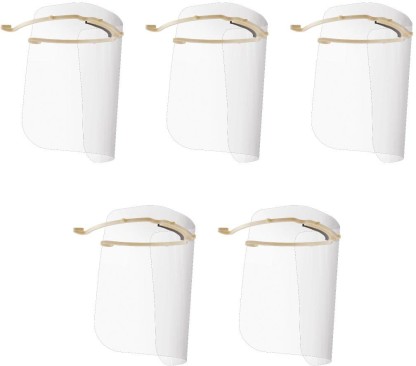 All Time Face Shield V2.0 (Pack of 5) Safety Visor  (Size - Free Size)
