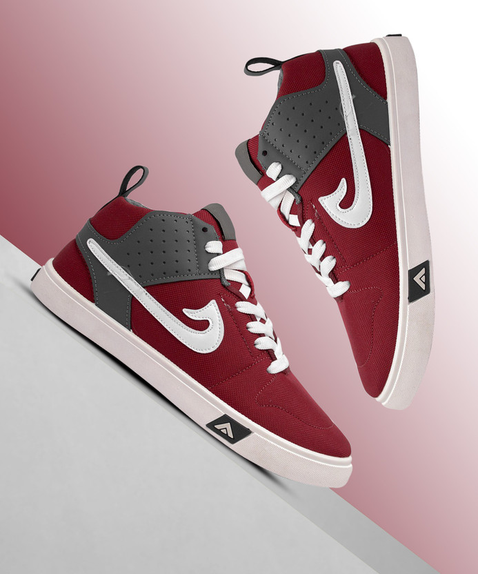 asian - Skypy-31 Walking Shoes,Training Shoes,Sneakers,Loafers,Canvas Shoes,Casual Shoes,Sneakers Sneakers For Men  (Maroon , 6 UK/India)