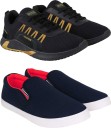 Training & Gym Shoes For Men  (Black, Navy)