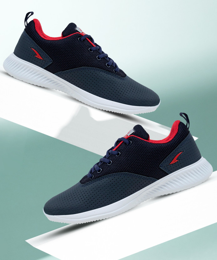 asian - Sneakers For Men  (Red, Blue , 7)