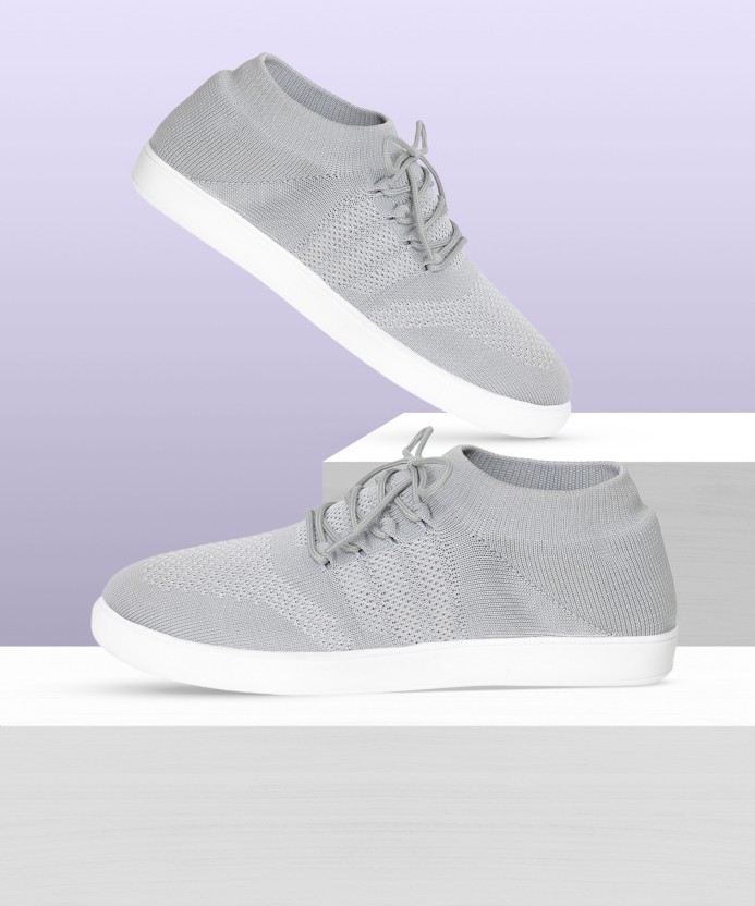 Sneakers For Men  (Grey)