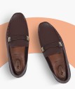 Casual Loafers For Men  (Brown)