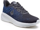Walking Shoes For Men  (Black, Blue)