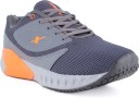 SM-713 Running Shoes For Men  (Grey, Orange)