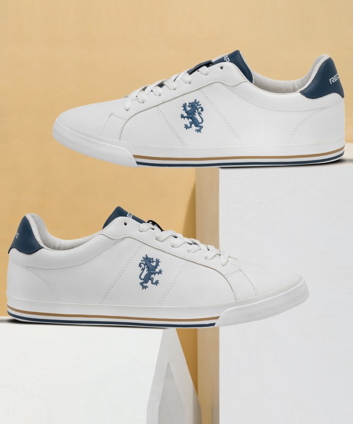 Sneakers For Men  (White , 10)