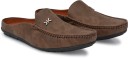 Synthetic Leather Slip-On Casual Loafers For Men  (Brown)