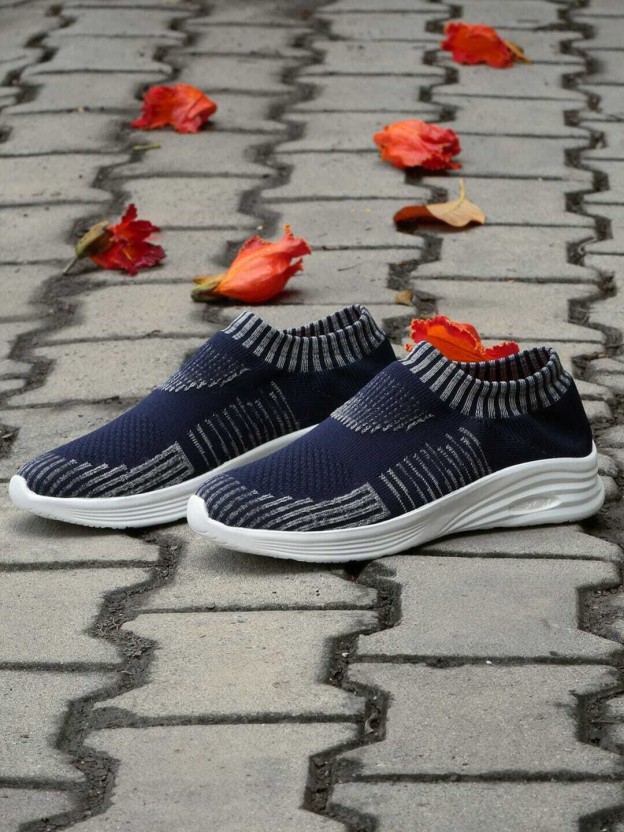 Sneakers For Men  (Navy , 8)