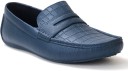 Loafers For Men  (Blue)