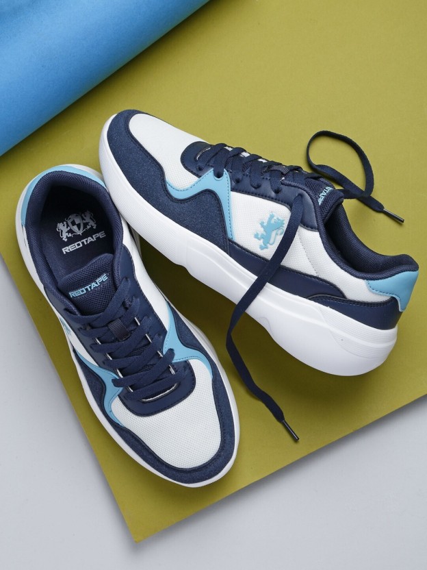 Lifestyle Sneaker Shoes for Men | Soft Cushioned Insole, Slip-Resistance Sneakers For Men  (Navy , 9)