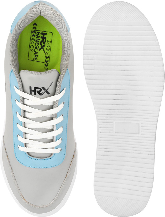 Casuals For Men  (Grey, Blue , 11)