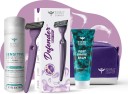BOMBAY SHAVING COMPANY Defender For Her Travel Shaving Kit with Razor For Women, Shaving Foam for Sensitive Skin & Post-Shave Balm For One-Stroke Irritation-Free Shaves  (Pack of 3)