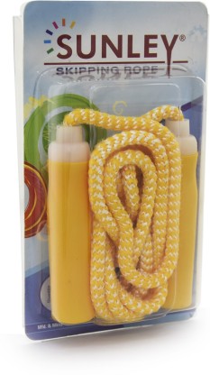 SUNLEY Amaze skipping rope Freestyle Skipping Rope  (Yellow, Length: 274 cm)
