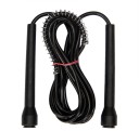 Resh (Black) Skipping Rope Freestyle Skipping Rope  (Black, Length: 275 cm)