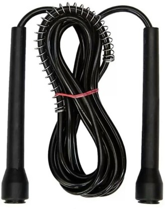YRS Fitness Skipping Rope Free Style Freestyle Skipping Rope  (Black, Length: 270 cm)