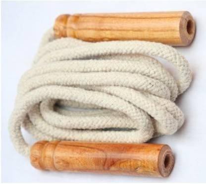 SPORTSHOLIC Cotton Skipping Rope For Daily Exercises Gym Women Boys Girls Freestyle Skipping Rope  (Length: 216 cm)