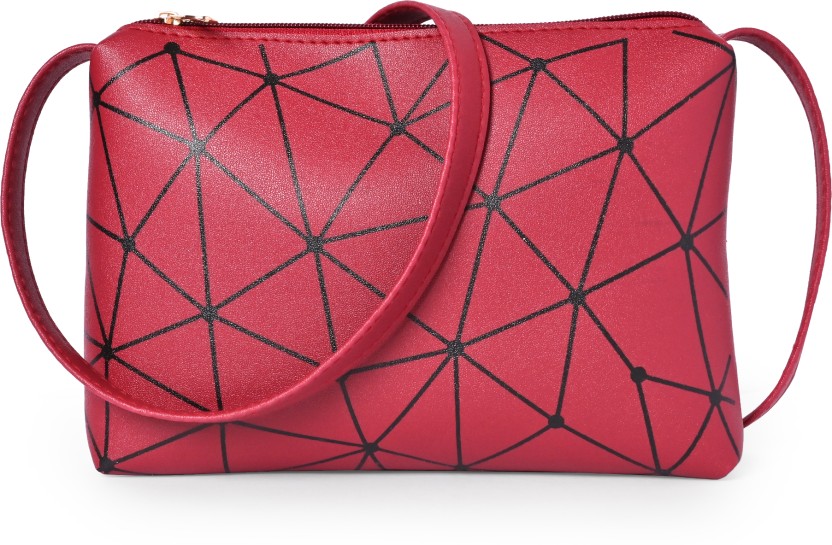 Maroon Women Sling Bag