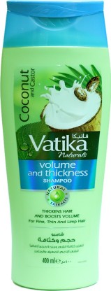VATIKA coconut and castor  (400 ml)