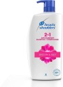 HEAD & SHOULDERS 2-in-1 Smooth & Silky Anti Dandruff Shampoo and Conditioner  (1 L)
