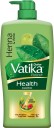 DABUR VATIKA Health Shampoo, With 7 natural ingredients, Controls Frizz  (1 L)