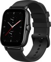 huami GTS 2e 1.65 HD AMOLED advanced GPS & 90+ sports modes Smartwatch  (Black Strap, Regular)