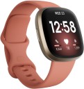 FITBIT Versa 3, Smartwatch  (Pink Strap, Regular)